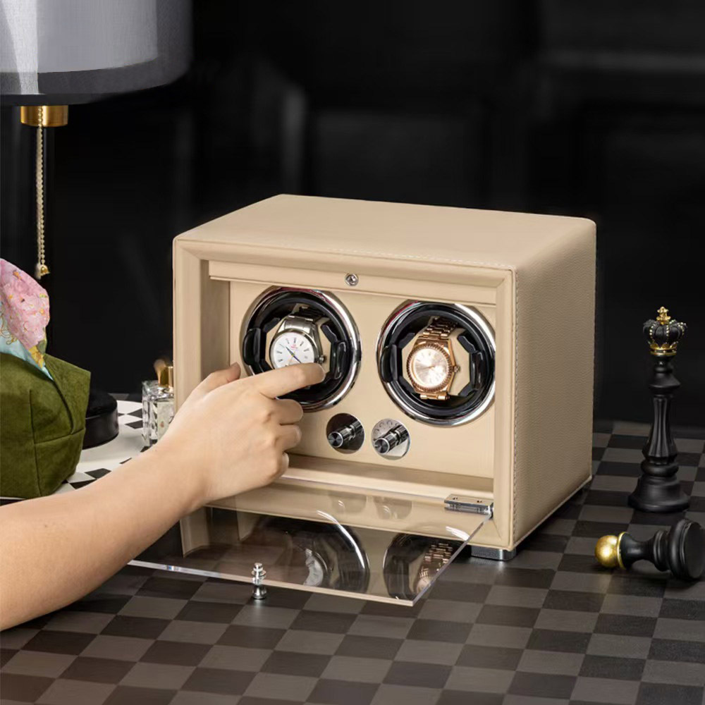 Mechanical Watch Winder Watch Box Watch Winding Box Storage Box 2-Digit 4-Digit Automatic Winding
