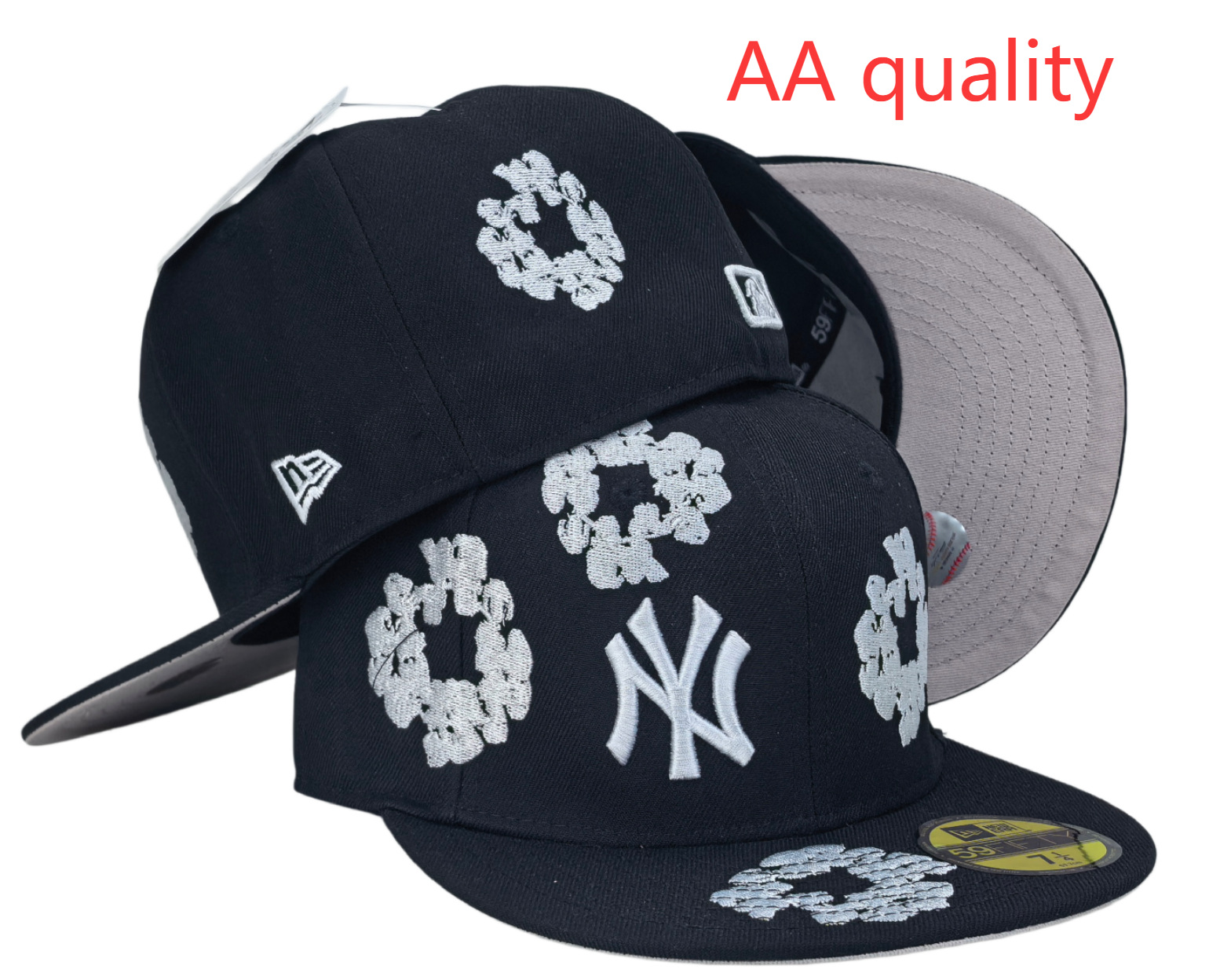 New Era 59FIFTY New York Yankees AA Pattern Cap Black