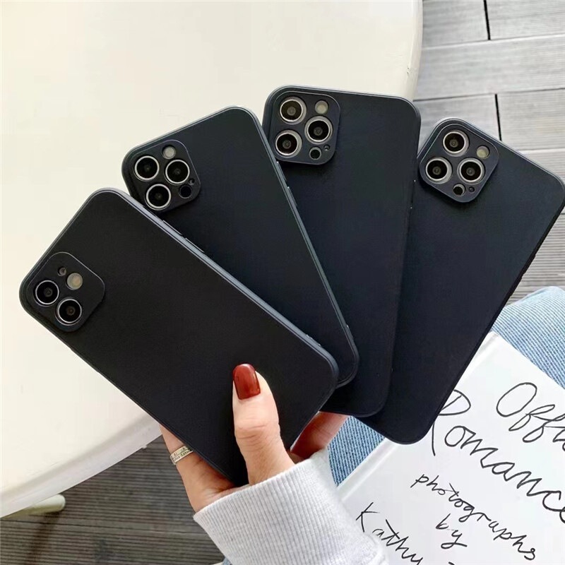 Suitable for Oppo A58 A3Pro A5X A6Pro Simple Cube Straight Edge Precision Hole Black A2 Matte Phone Case Suitable for Oppo A58 A3Pro A5X A6Pro Simple Cube Straight Edge Precision Hole Black A2 Matte Phone Case