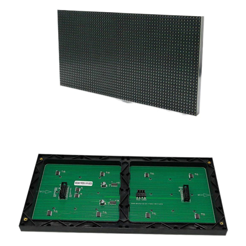 Módulo de pantalla LED para interiores p3.75, letrero LED monocromático/bicolor para gestión de colas y publicidad desplazable con alto brillo.