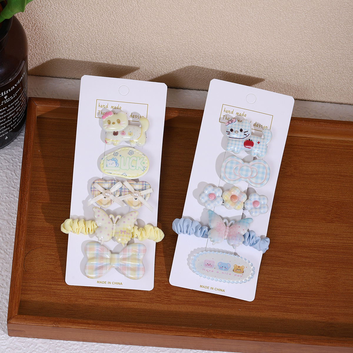 Horquilla de dibujos animados para niños, clip bb para bebé, tocado de cuerda para el cabello de niña, pequeña princesa, clip lateral lindo, flequillo, horquilla rota image 4