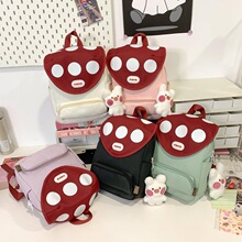 X 69329 Cute Mushroom Backpack ��ͨĢ������ ����ѷŷ���羳