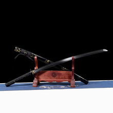 T10钢烧刃镜面打刀武式刀日本刀长刀武士刃太刀katana武器未开刃