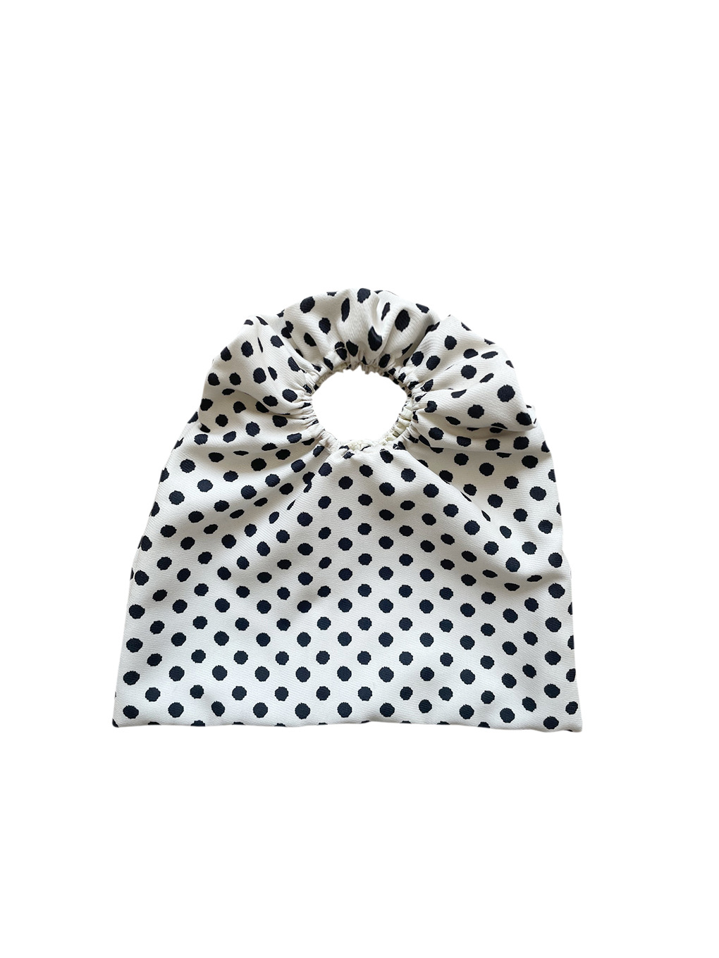 Ins pliegue de encaje bolso de mano mini bolso de muñeca sensación de nicho bolso de algodón bolsa de almacenamiento portátil bolsa de lona