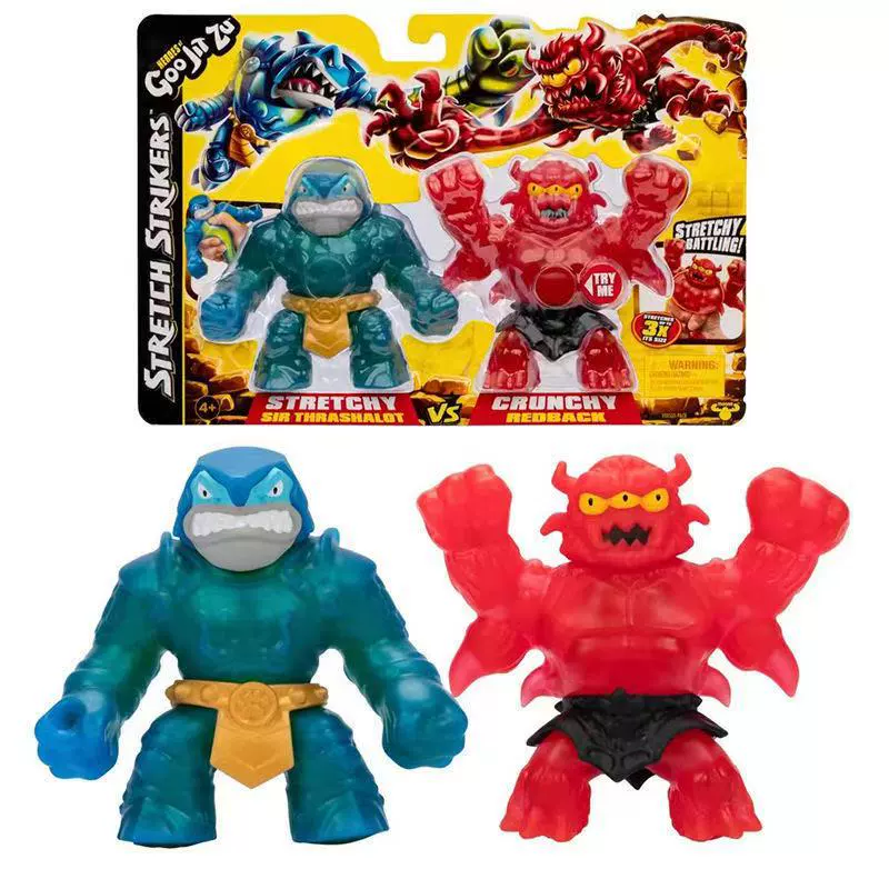 Лось Cool Muscle Group Goo Jit Zu, игрушки-антистресс из мягкой резины, креативные релакс-игрушки, глубоководный герой, животные