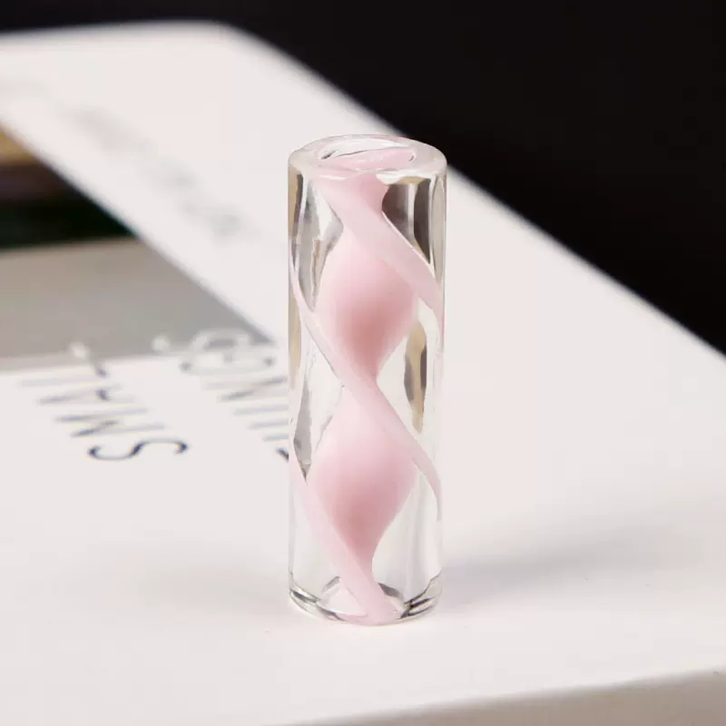 多色30mm跨境创意透明玻璃螺旋烟嘴片状旋转过滤烟嘴Glass filter