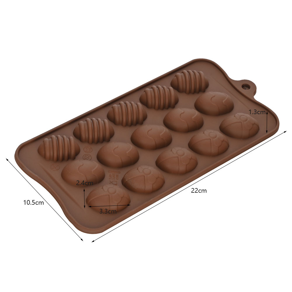 Molde de Silicona para Chocolate DIY, Multiuso con Formas de Dibujos Animados para Repostería