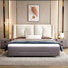 1.8m��пƼ���ܛ�����Դ�鴲�F�����s�S����ľ��ľ����o��Ƥ��