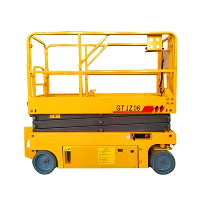 Fully Self-Propelled Scissor Lift Small Electric Adjustable Platform Movable Electric Hydraulic Aerial Work Vehicle (Avtomobil fırlanan platformaları) - full-self-propelled-lift-model-sd-deposit