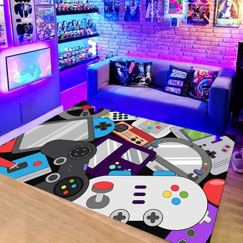 Máquina de juego transfronteriza Alfombra Hogar Sala de estar Alfombra Dormitorio Manta de cabecera Alfombra de decoración de sala de deportes electrónicos Alfombra de entrada