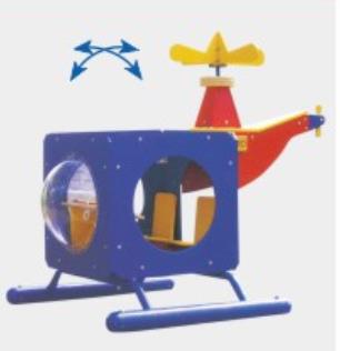 Caballo de Troya al aire libre caballo mecedora para niños individuales y dobles primavera de dibujos animados sacudiendo Yaole instalaciones de entretenimiento Balancín comunitario multifuncional