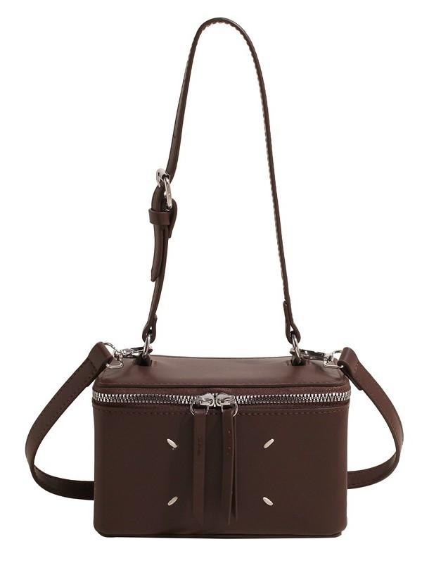 Bolso de moda coreano para mujeres 2024 nuevo bolso de caja cuadrada simple y versátil bolso de hombro pequeño diseño popular