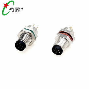 m8 A �� 6Pin ��˷��m���b�A���B���� ��ˮip67 �t���O�������