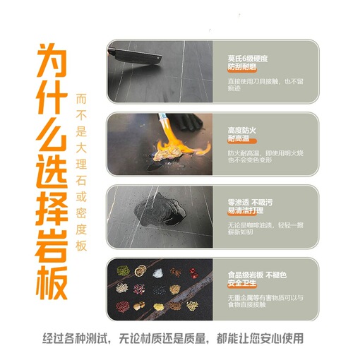 Light luxury creative round slate coffee table modern small apartment living room simple metal small side table sofa corner table