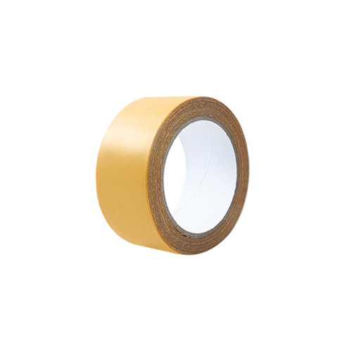 High-strength double-sided adhesive yellow high-viscosity wide carpet double-sided tape transparent grid fiberglass tape