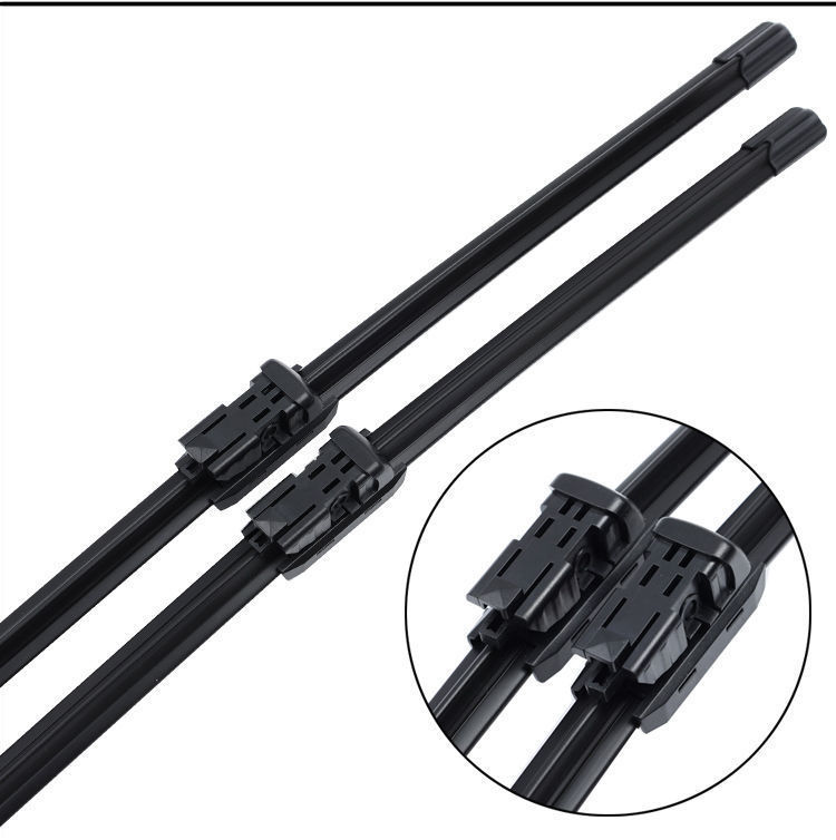 Suitable for Honda Civic Double-Layer Rubber Strip Wiper Blades Crv Fengfan Xrv Fit Lingpai Binzhi Crown Road Wiper Blades