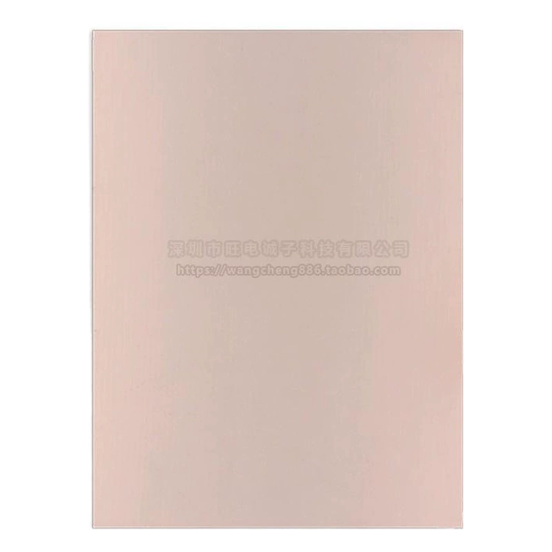 Пакетная печатная плата односторонняя пластина из стекловолокна, плакированная медью, эпоксидная смола FR4 7cmX10cm универсальная печатная плата