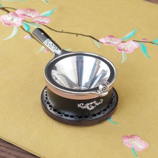 High-End Stainless Steel Tea Strainer, New Tea Filter, Tea Leaf Filter, Creative Tea Separator Funnel, Tea Water Separation Tea Filter