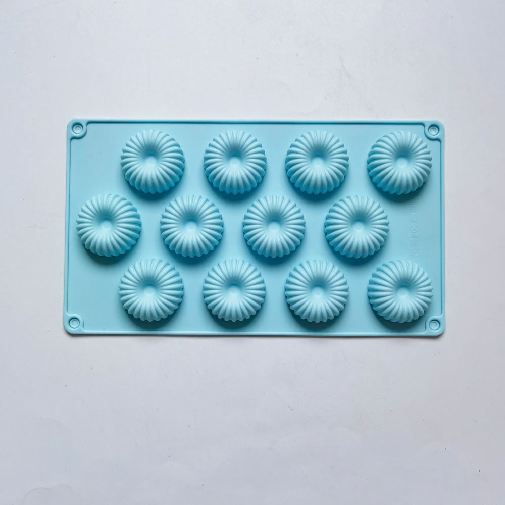 12 donuts de encaje 343 dulces pudín molde de postre pastel de decoración inserto utensilios de cocina para hornear