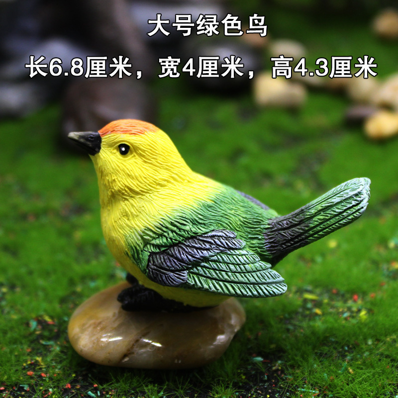 Grand oiseau vert