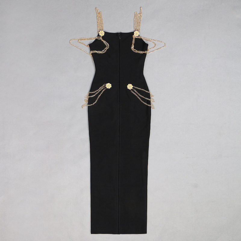 Elegant Women's Bandage Evening Dress For Formal Prom Occasions_voghion.com