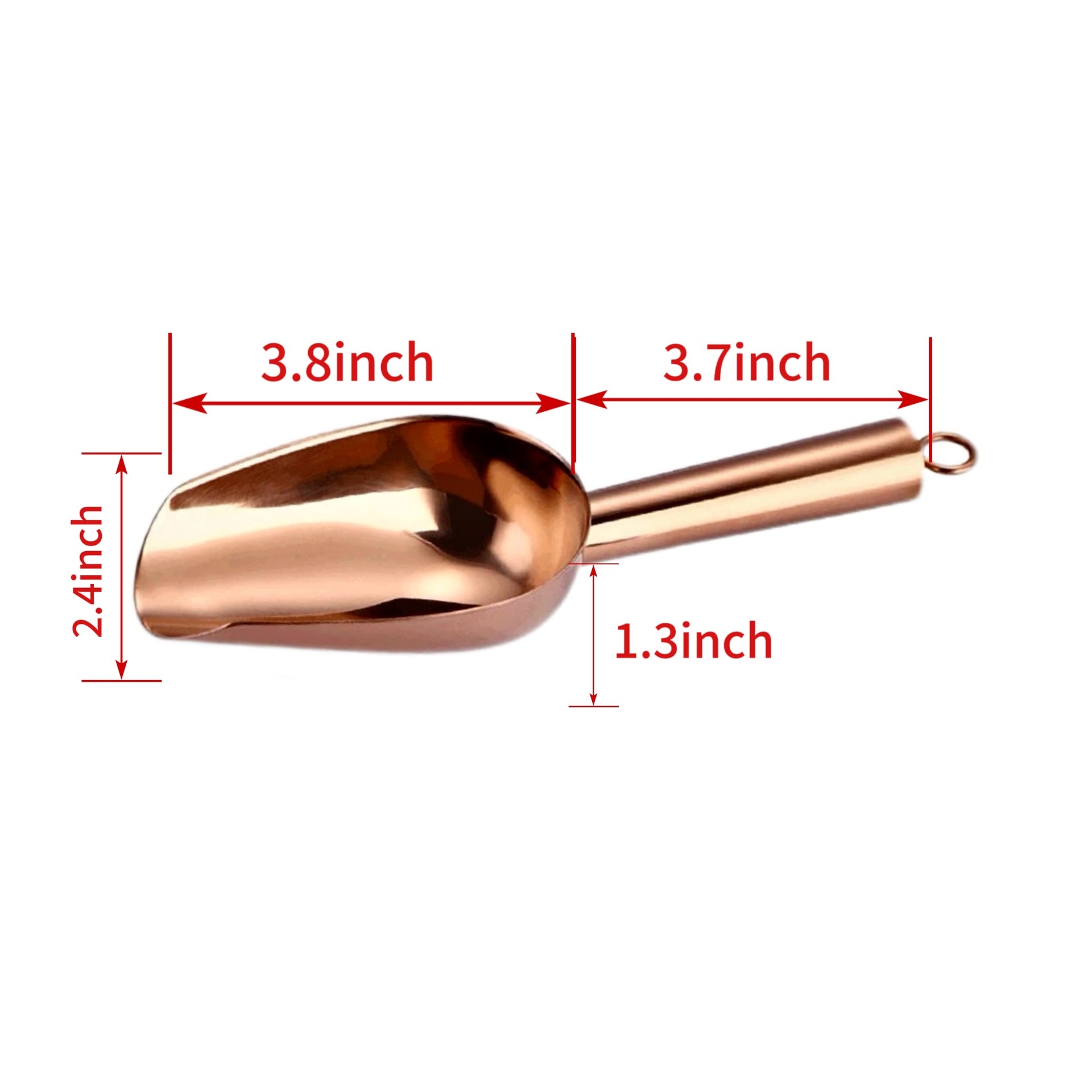 [로즈골드] 6호 아이스주걱(19cm) 72g