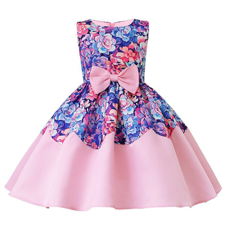 夏のキッズドレス服女の子子供パーティードレス|undefined
