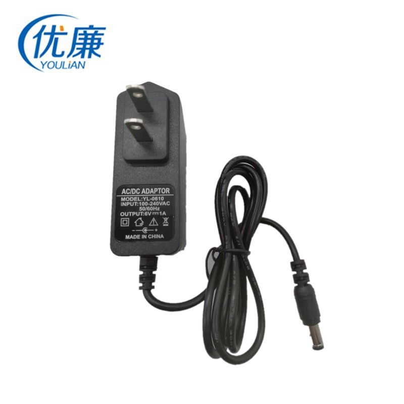 6V1A power adapter suitable for Fuhai Omron Jiuan Yuyue blood pressure monitor electronic scale charger