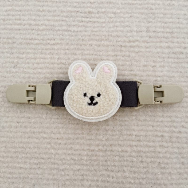 INS estilo coreano clip de suspensión oso pantalones de tirantes para niños clip anti-caída clip de la correa del hombro soporte de la falda de la suspensión antideslizante artefacto de hombro