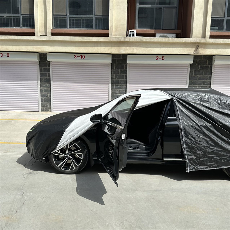 Cubierta de la ropa del automóvil, protección solar y a prueba de lluvia para todo el automóvil, tela Oxford, a prueba de polvo, a prueba de granizo, cubierta completa, cubierta del automóvil, cubierta del automóvil, cubierta del automóvil, fábrica