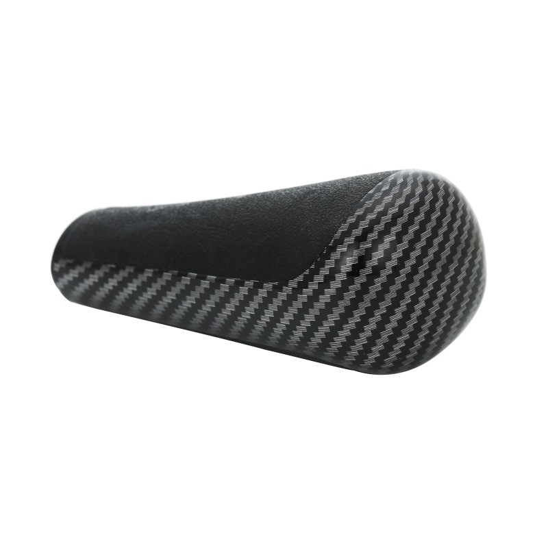 Adecuado para Peugeot Citroen, cabezal de transmisión automática, accesorios personalizados para coche, balón de mano de cambio con patrón de fibra de carbono