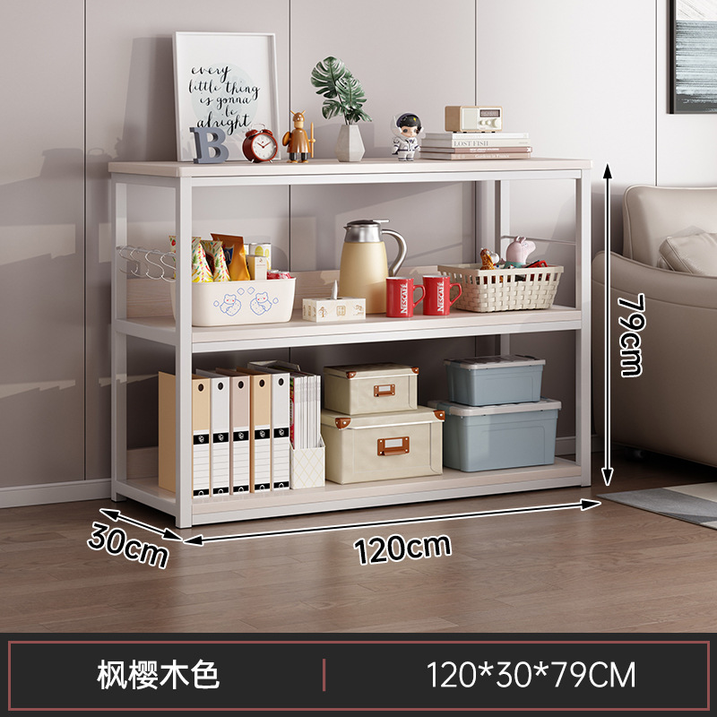 Estante de libro Estante de almacenamiento de piso Estante de almacenamiento integrado para el hogar Estante de almacenamiento de archivos de escritorio de oficina simple contra la pared Estante de almacenamiento pequeño