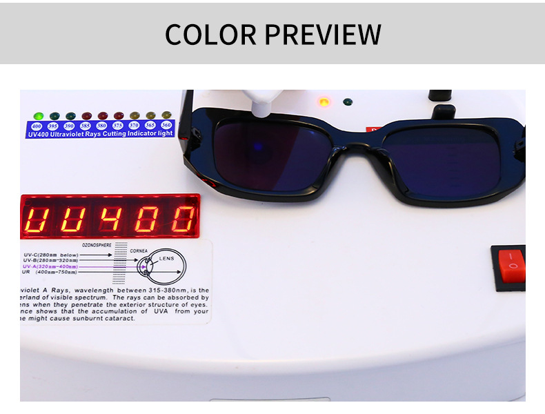 New Style Modern Solid Color Retro Square Frame Narrow Sunglasses display picture 11