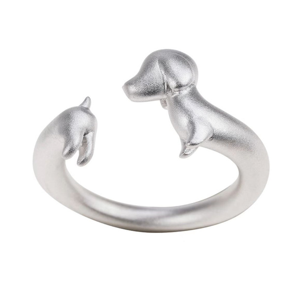 Small design cute matte universal ring