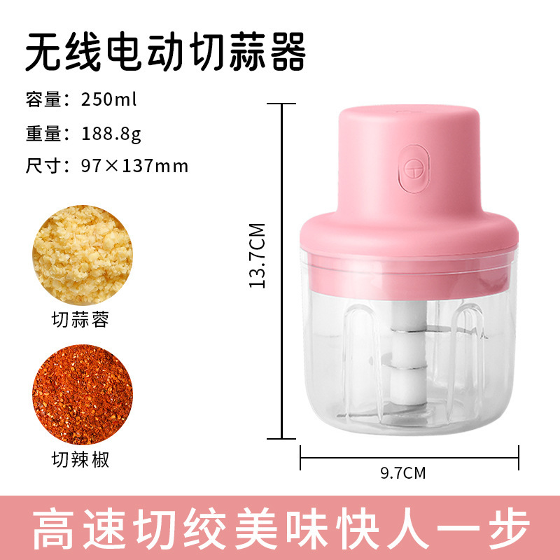 ajo pulverizado doméstico chocador de ajo chocador