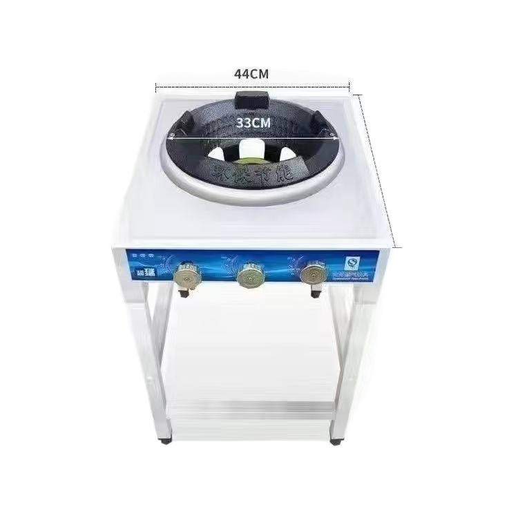 Protección contra incendios estufas de gas licuado comercial gas natural acero inoxidable estufas de cocina de doble boca restaurante estufas de doble boca