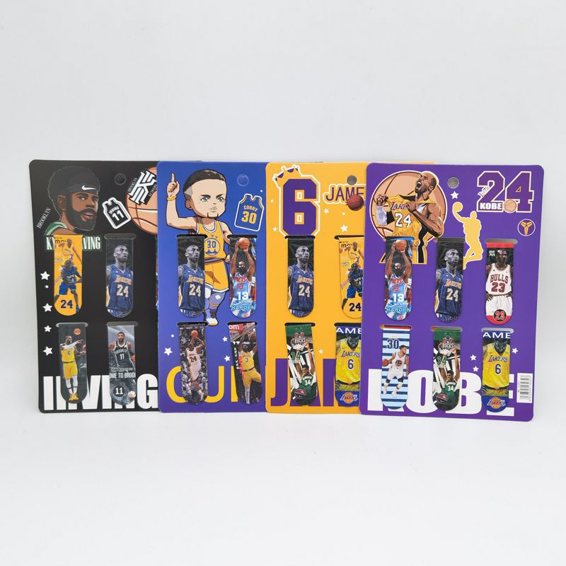 marcadores creativos colección completa de estudiantes de dibujos animados marcadores de barra magnéticos aficionados marcadores de libros