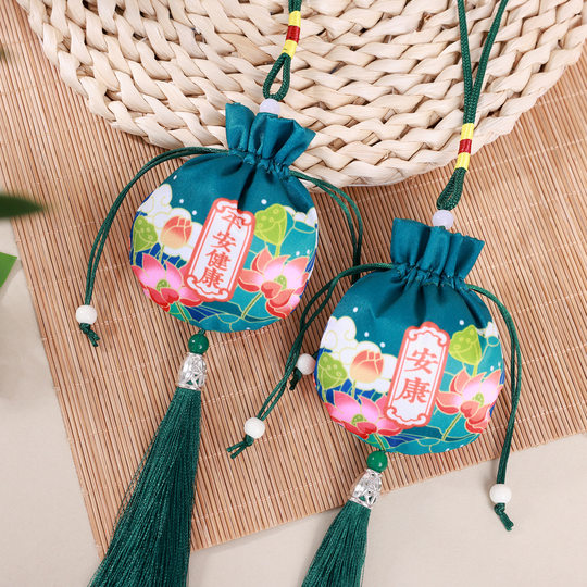 Dragon Boat Festival Sachet New Guofeng Sachet Antique Pocket Car Hanging Carry-on Accessories Mugwort Lavender Spice Empty Bag
