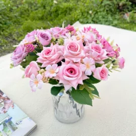 仿真花;仿真绿植;圣诞花环