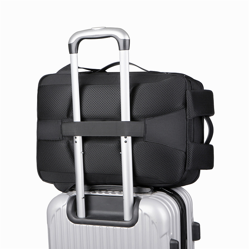 Bolso funcional multifuncional del ordenador de 2023 nuevos hombres de negocios con la impresión extensible de la mochila del viaje del viajero_voghion.com