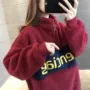 加厚女士宽松新款上衣