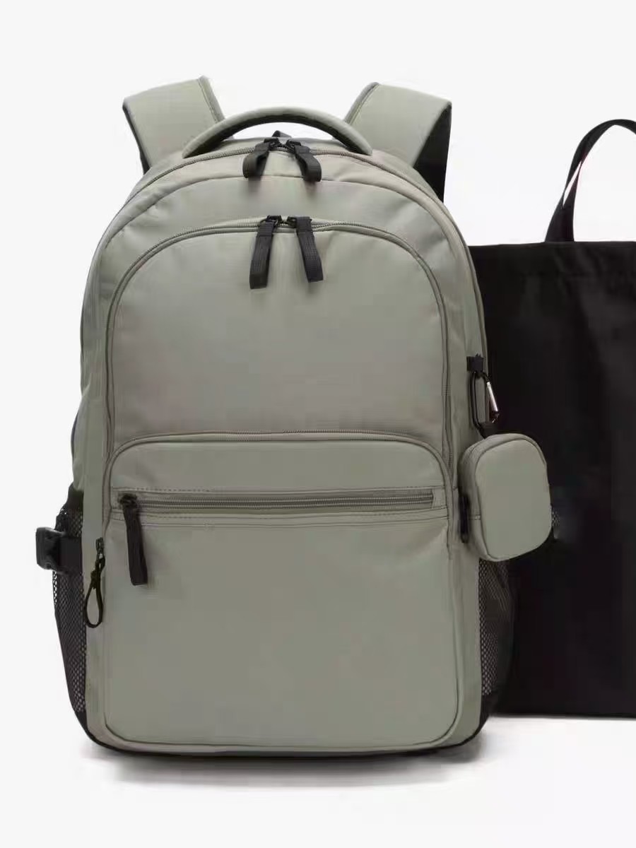 高品質韓国製ノートパソコン対応リュックサック、大学生向け大容量デイリーユーススポーツ学生用30Lリュック