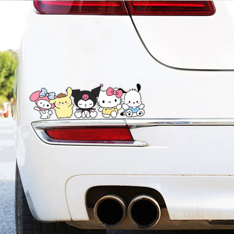 Cartoon sticker, laptop, stickers