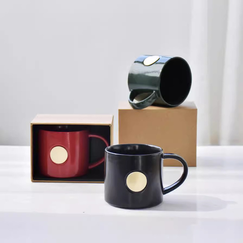 Ceramic Simple Creative Mug Coffee Cup Home Office Universal Water Cup Tea Cup Gift Wholesale Printable logo Ceramic Simple Creative Mug Coffee Cup Home Office Universal Water Cup Tea Cup Gift Wholesale Printable logo