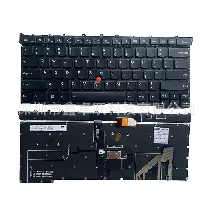 Подходящий для Lenovo X1 Carbon 3-го поколения G3 2015 20BS 20BT Gen3 клавиатура TP00061A/61B