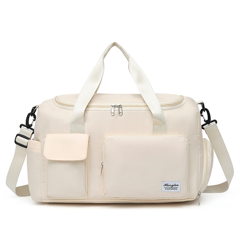 Bolsa de fitness portátil de gran capacidad transfronteriza hombro almacén de zapatos independiente bolsa de viaje de yoga bolsa de deporte de viaje de corta distancia al por mayor