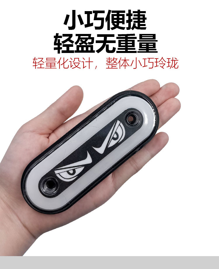 12V Truck Grille Light Compartment Light 24V Large Truck Modified Universal High-Brightness Waterproof Led Flasher Wide Side Light