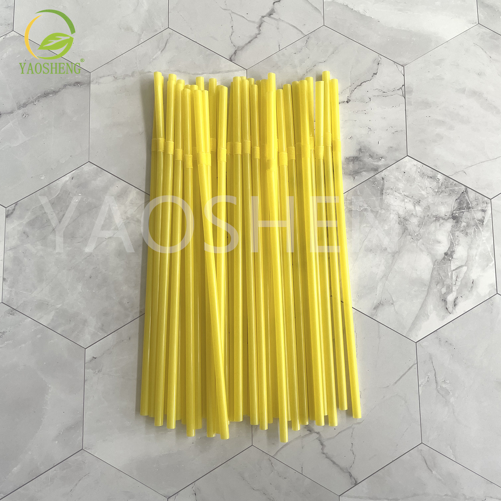 Transfronterizo de grado alimenticio desechable multicolor codo color serie jugo leche té plástico paja Plasticstraw