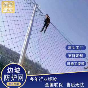 Pps Passive Slope Rockslide Protection Net Galvanized Steel Wire Mesh Railway Tunnel Anti-Falling Rock Flexible Circular Net