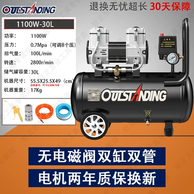 Compressor Oil-Free Silent Household – Hava kompressorları - quick-air-intake-bass-1100w-30l